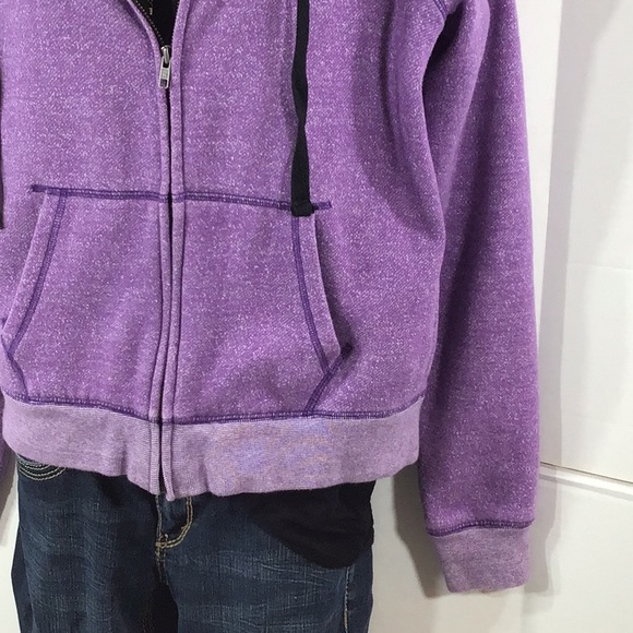 VS Pink purple zip front cardigan jacket M - Picture 5 of 11